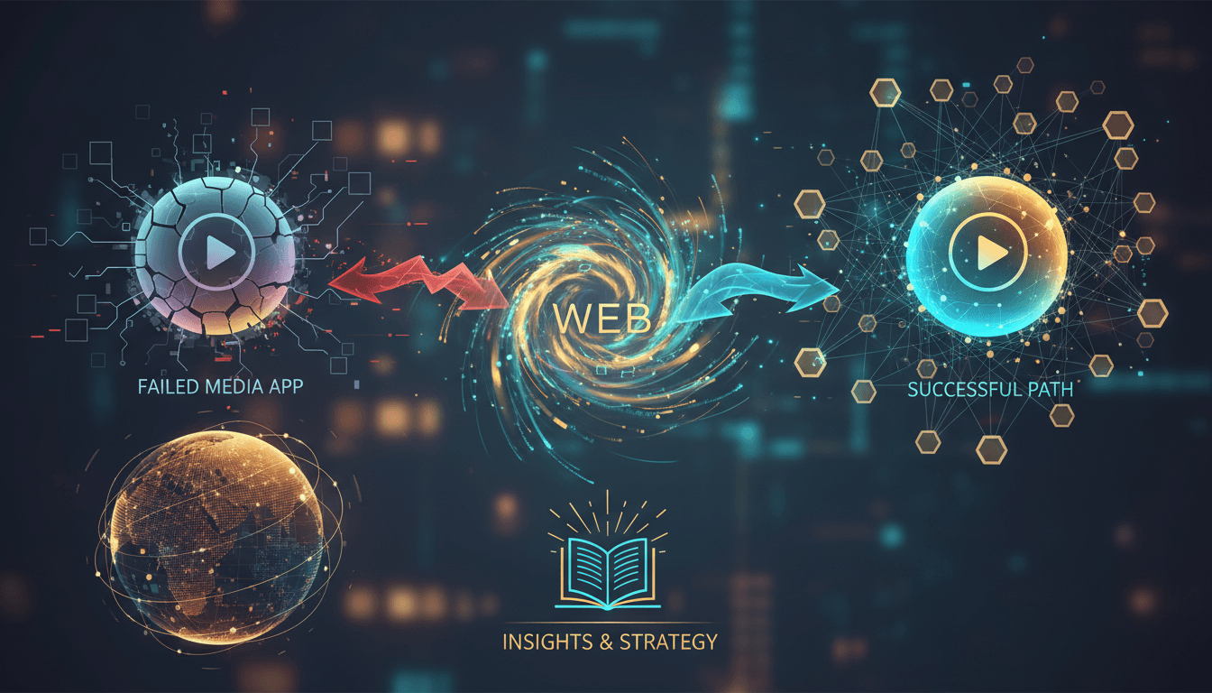 メディアアプリ失敗の深層:Webとの比較と成功への道