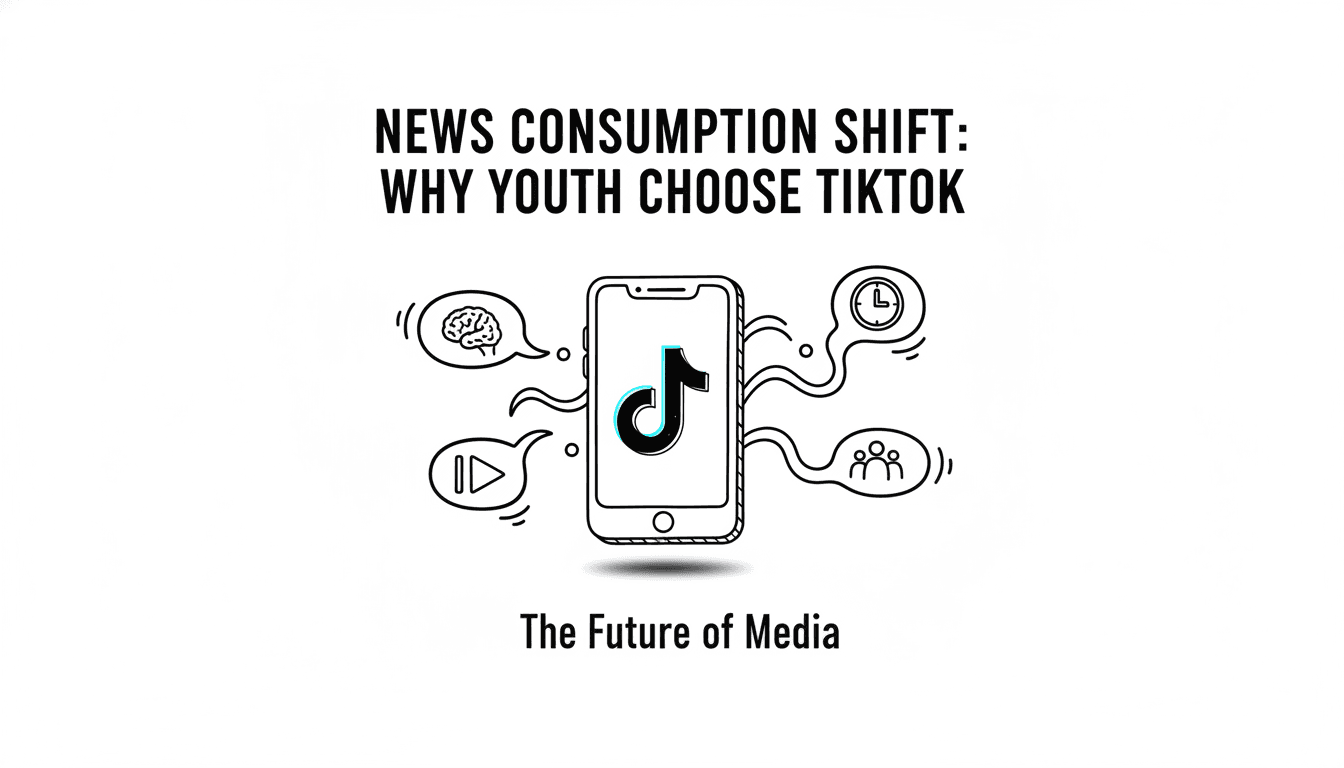 ニュース消費の変容:若者がTikTokを選ぶ理由とメディアの未来