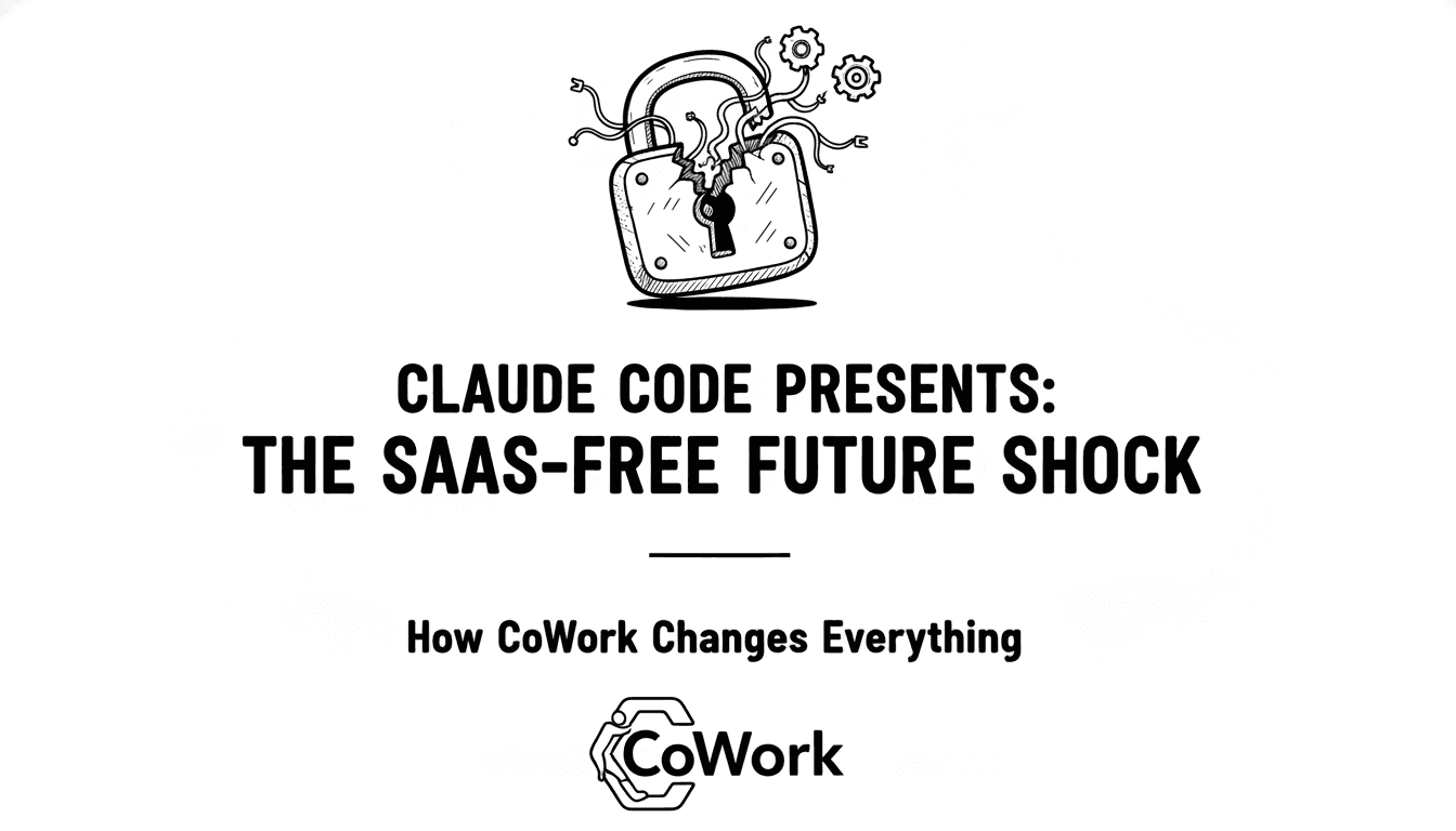 Claude Codeが招く「SaaSなき未来」の衝撃|CoWork機能が何を変えるか